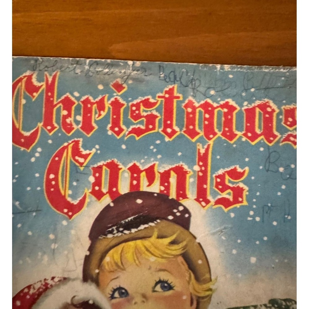 Vintage‎ Christmas Carols Book Children Songs Karl Schulte FD Lohman - Picture 3 of 9